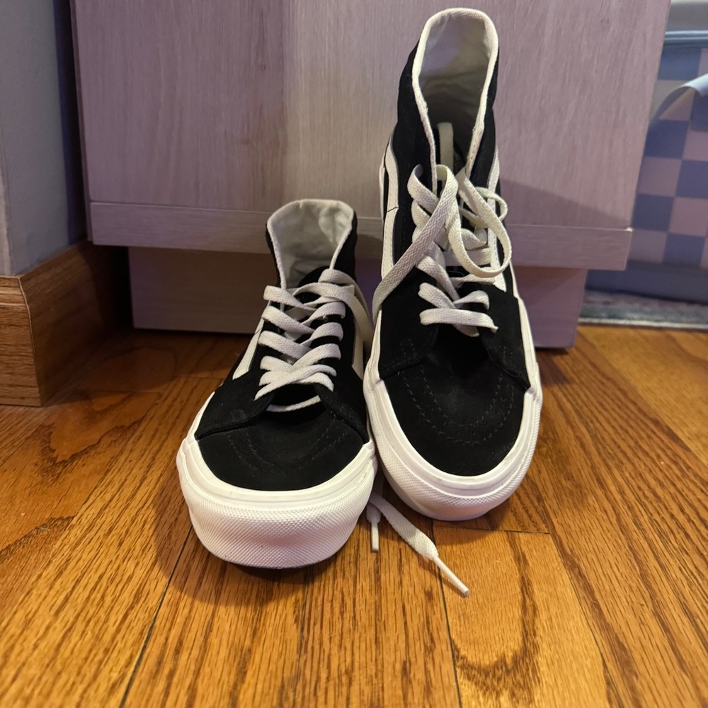 Vans Black and White High-Tops
